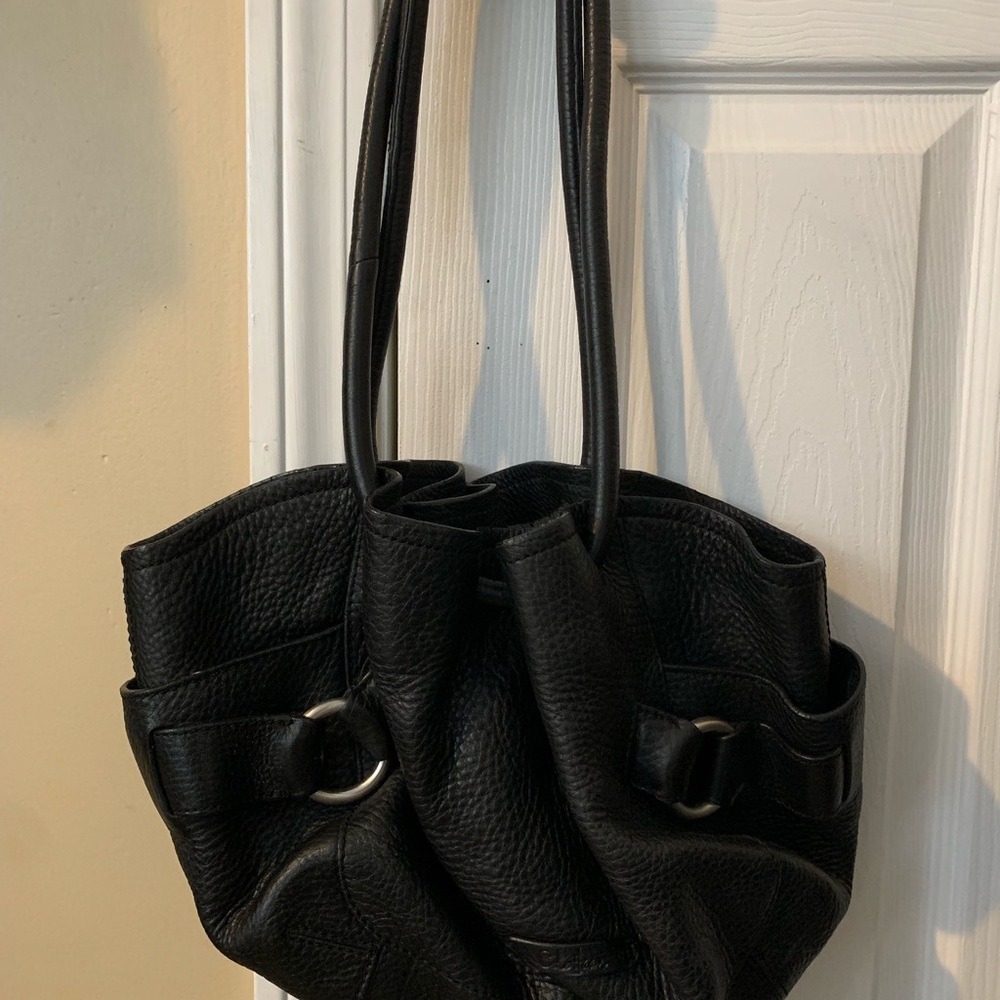 Cole Haan Black Leather shoulder Bag